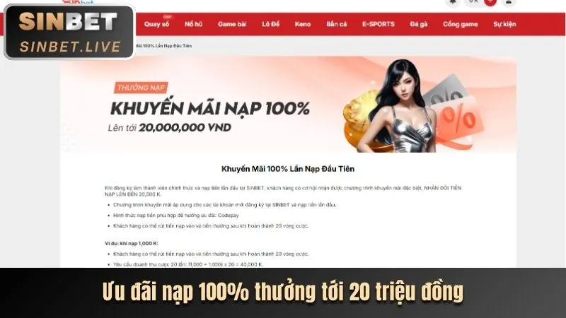 Ưu đãi nạp tiền Sanclub